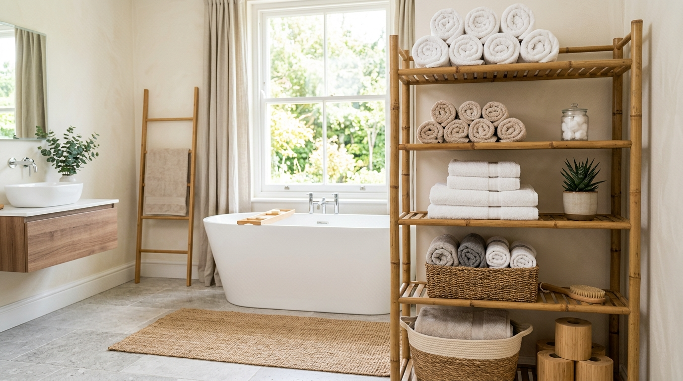 Use a towel ring where it actually helps